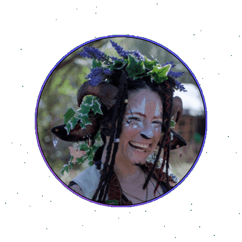 Goat Sticker by Thom Fuewellery