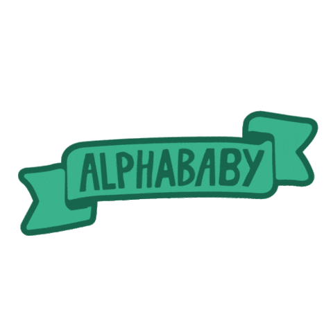 Baby Sticker by Alphavet