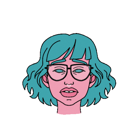 Sad Face Sticker