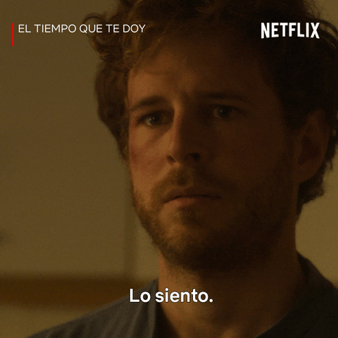 Sorry Nadia De Santiago GIF by Netflix España