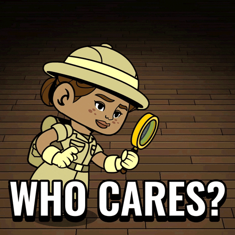 Who Cares No Clue GIF by The Mystery Society