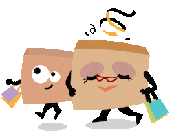 Happy Shopping Sticker by Zenpack