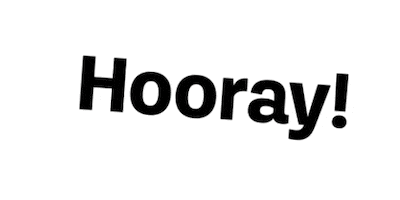 Hooray Bricks Sticker