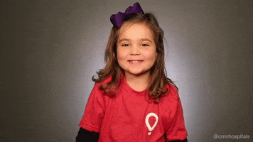 little girl yes GIF by Children's Miracle Network Hospitals