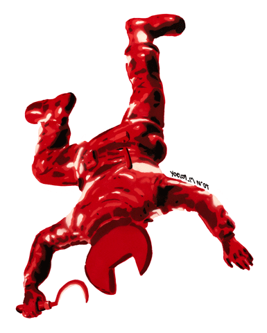 Sticker Falling Sticker