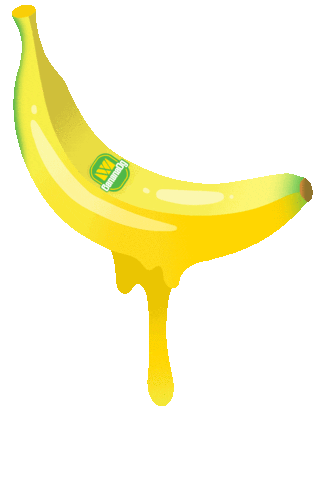 Fruit Banana Sticker by Wonderbrett