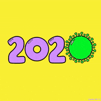 Happy New Year Vaccine GIF by Bianca Bosso