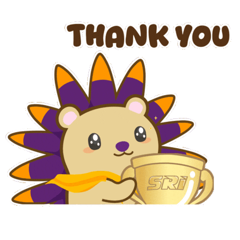 Thank You Sticker by SRI_Experience