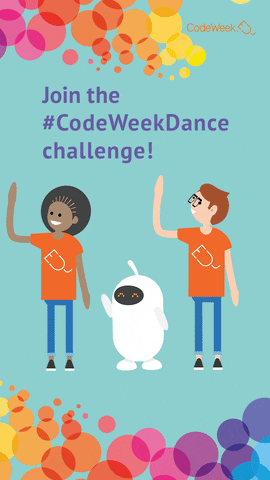 CodeWeekEU codeweek code week codeweekdance codeweekeu GIF