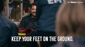 Ron Livingston Keep Your Feet On The Ground GIF by The Roku Channel