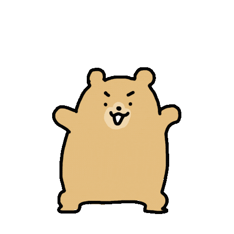 Bear くま Sticker