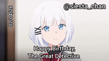Happy Birthday Siesta GIF