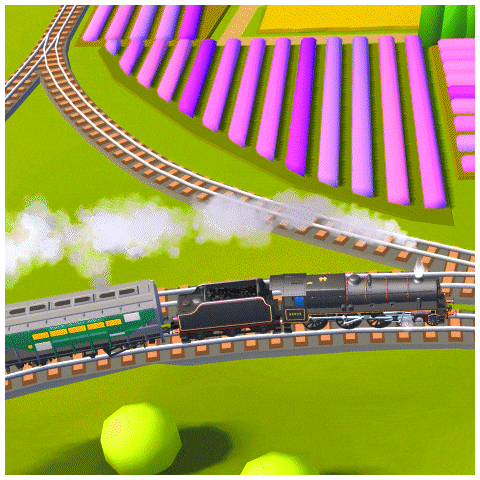 Train Station GIF by Pixel Federation