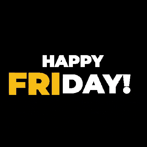 Happy Friday GIF by MediaFrame
