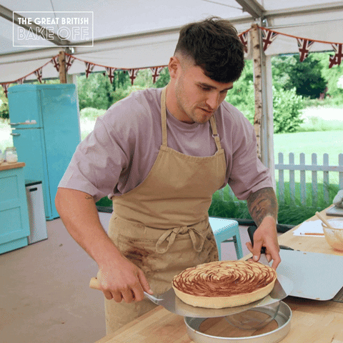 Balance Lift GIF by The Great British Bake Off
