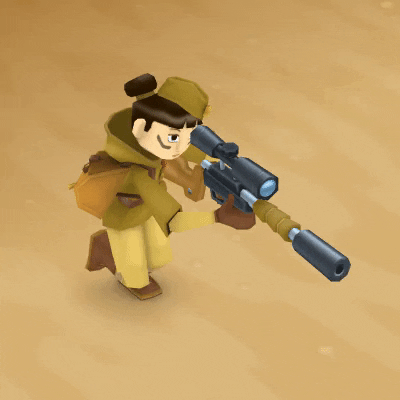 Sniper Hawkeye GIF by Strange Quest