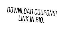 Link In Bio Coupons Sticker by Moxie Marketing Agency