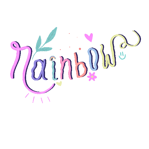 Buen Dia Rainbow Sticker