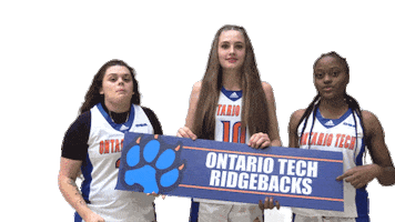 Basketball University Sticker by Ontario Tech Ridgebacks