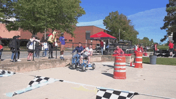 Race Tricycle GIF by Youngstown State University