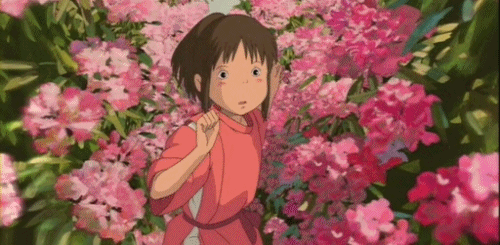 Spirited Away Flowers GIF - Find & Share on GIPHY