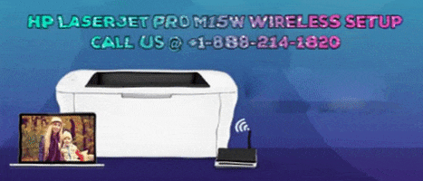Hp Laserjet Pro M15W Wireless Setup GIF
