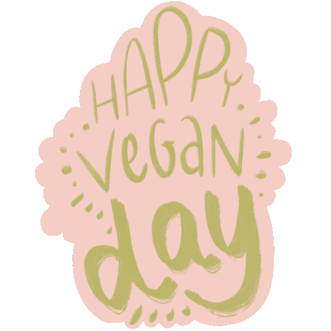 Happy Vegan Sticker
