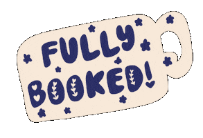 Fully Booked Sticker by The Craft Pottery