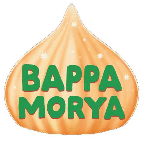 Vinayaka Chaturthi Mumbai Sticker by Sonamm