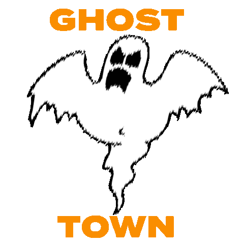 Ghost Town Halloween Sticker by Adam Lambert