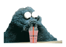 Sesame Street Drinking Sticker by ShakeTastic