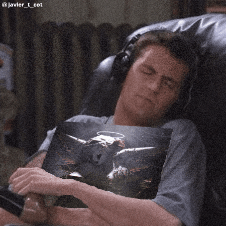 Album Cover Friends GIF