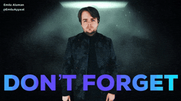 Dont Forget GIF