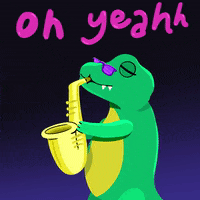 Oh Yeah Dinosaur GIF by GIPHY Studios Originals