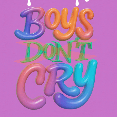 Gender Roles Crying GIF by Noah Camp