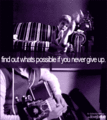 never say never