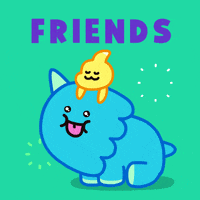 Good Friends Friend GIF by DINOSALLY