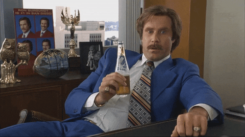 Will Ferrell Anchorman GIF by AOK - Find & Share on GIPHY