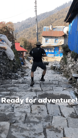 Adventure Hiking GIF by Nat Vegel - Find & Share on GIPHY