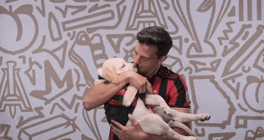 Dog Kiss GIF by Atlanta United