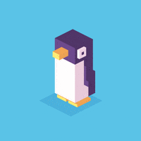 bored hipster whale GIF by Crossy Road