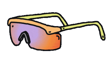 Sainte Therese Sunglasses Sticker by Festival Santa Teresa