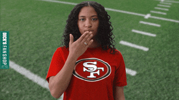 Bay Area Kiss GIF by DICK'S Sporting Goods