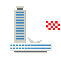 Flag Brabant Sticker by Provincie Noord-Brabant