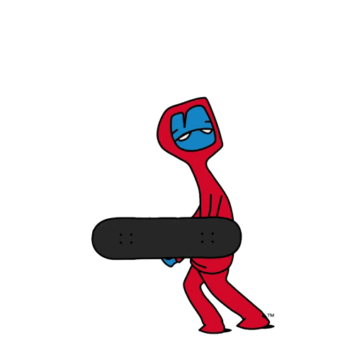 Skate Skateboarding GIF by Cartoon03