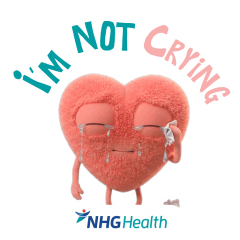 Thanks Not Crying Sticker by NHG Health