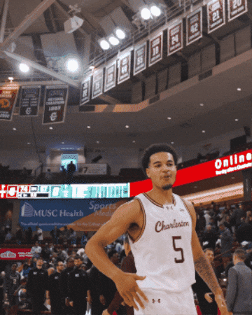 College Of Charleston GIF by Charleston Basketball