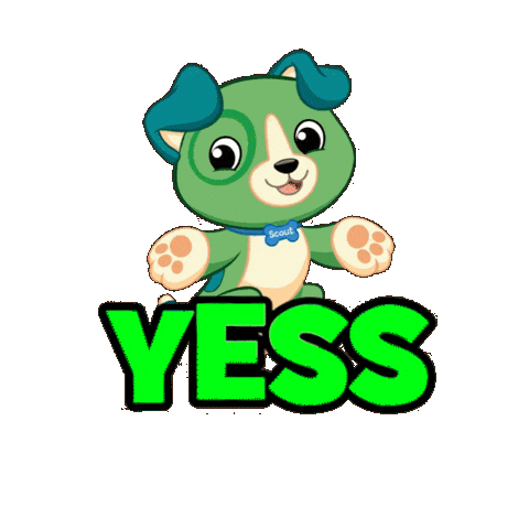 Dog Yes Sticker by VTech Toys