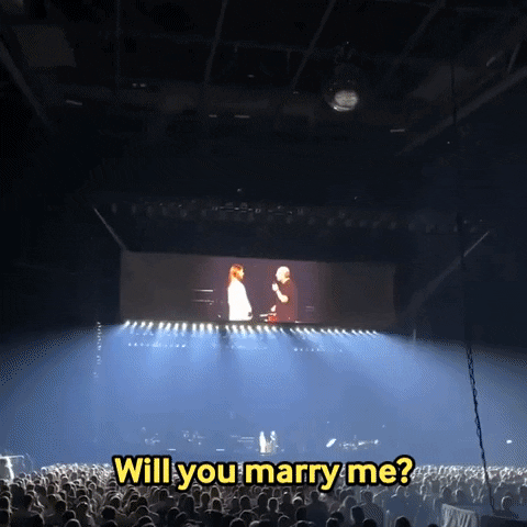 Marry Me Proposal GIF by Storyful