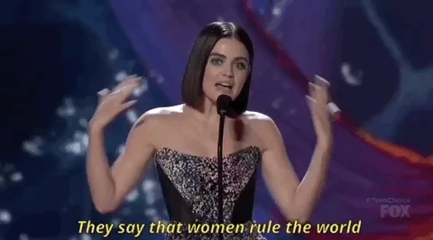 Lucy Hale Feminism GIF
